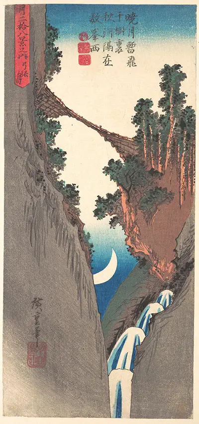 Bow Moon Hiroshige
